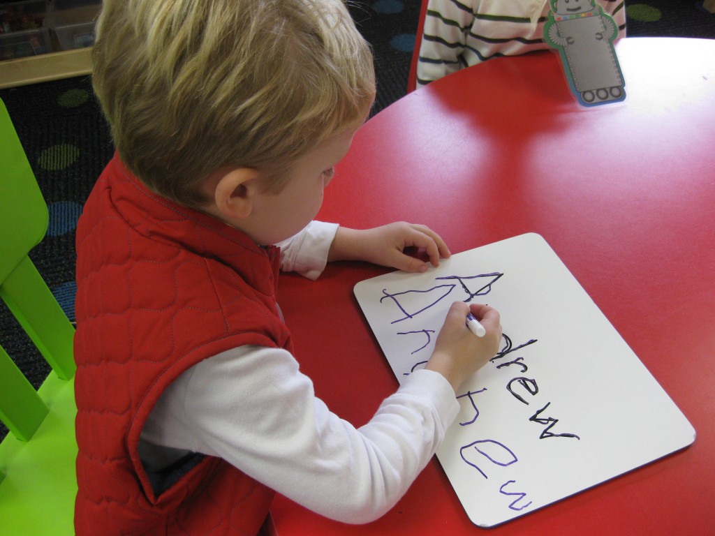 A simple way to practice name writing The Measured Mom